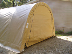 Rhino Shelter | 12’W x 20’L x 8’H Instant Garage (Round) | GA122008RGY / GA122008RGN / GA122008RTN