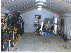 Rhino Shelter | 12’W x 20’L x 8’H Instant Garage (House) | GA122008HGY / GA122008HGN / GA122008HTN