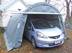 Rhino Shelter | 12’W x 20’L x 8’H Instant Garage (Round) | GA122008RGY / GA122008RGN / GA122008RTN