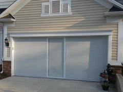 Lifestyle Garage Screen Door with Center Passage Door