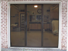 Lifestyle Garage Screen Door with Center Passage Door