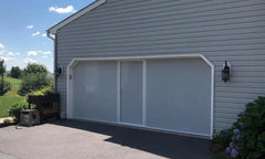 Lifestyle Screens | Garage Screen Door with Center Passage