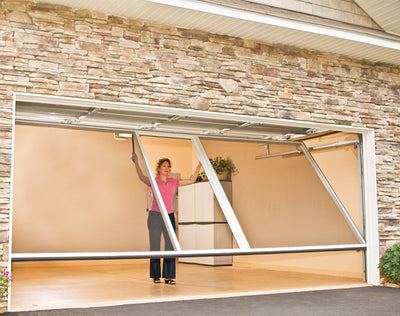 Lifestyle Screens | Garage Screen Door with Center Passage