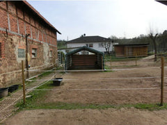 Rhino Shelter | 12'Wx12'Lx8'H Portable Livestock Shelter (Animal Run-In) | LV121208HGY, LV121208HGN